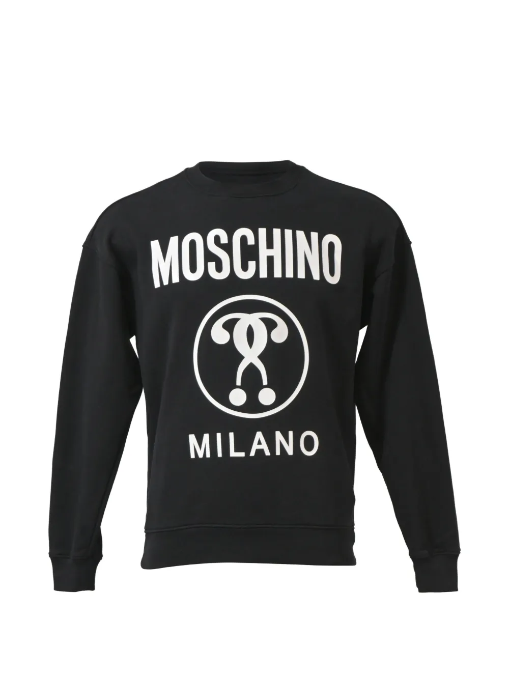 Moschino Pre-Owned Logo Question Mark sweater - Nero