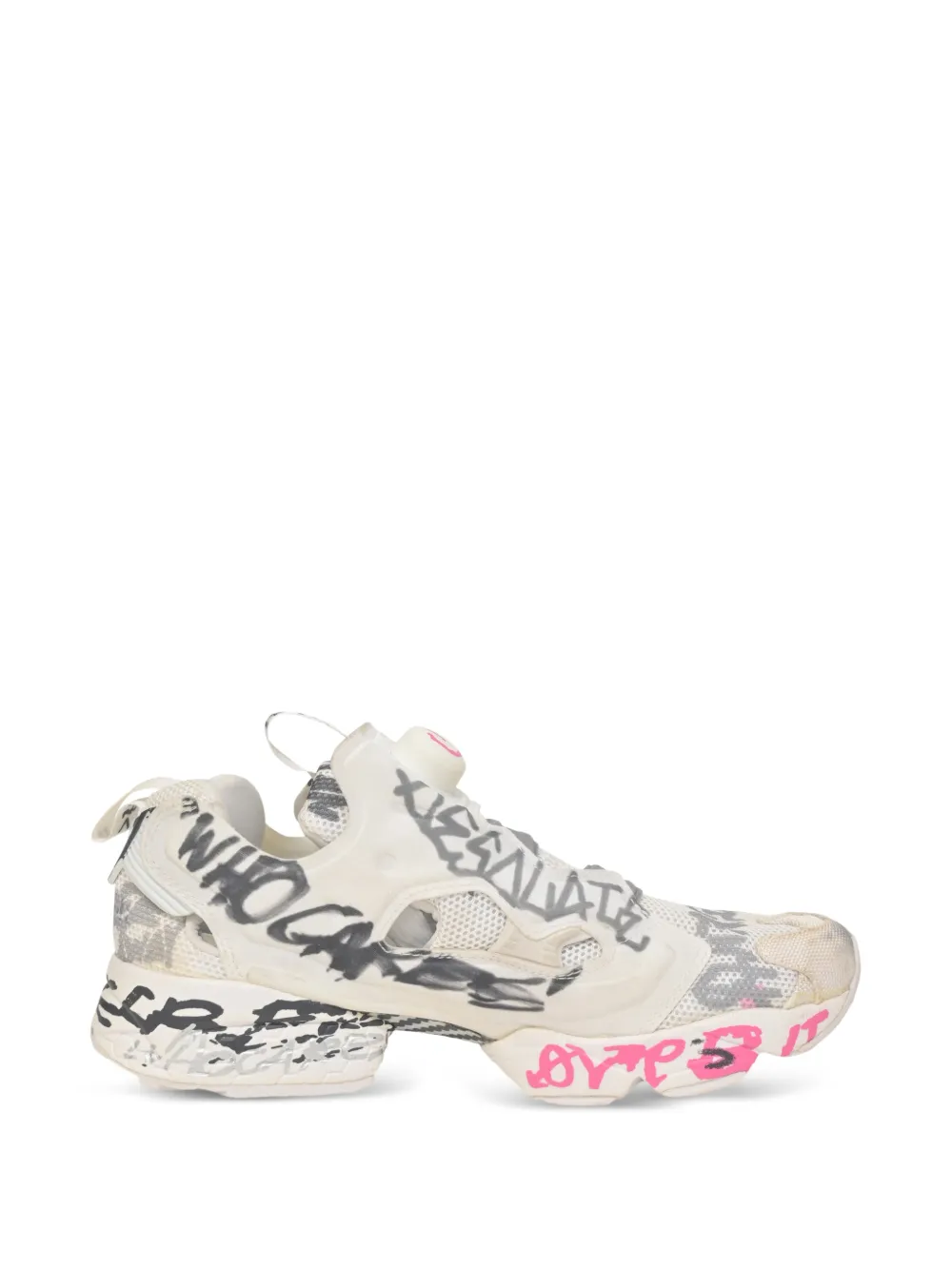 VETEMENTS Instapump Fury sneakers - White