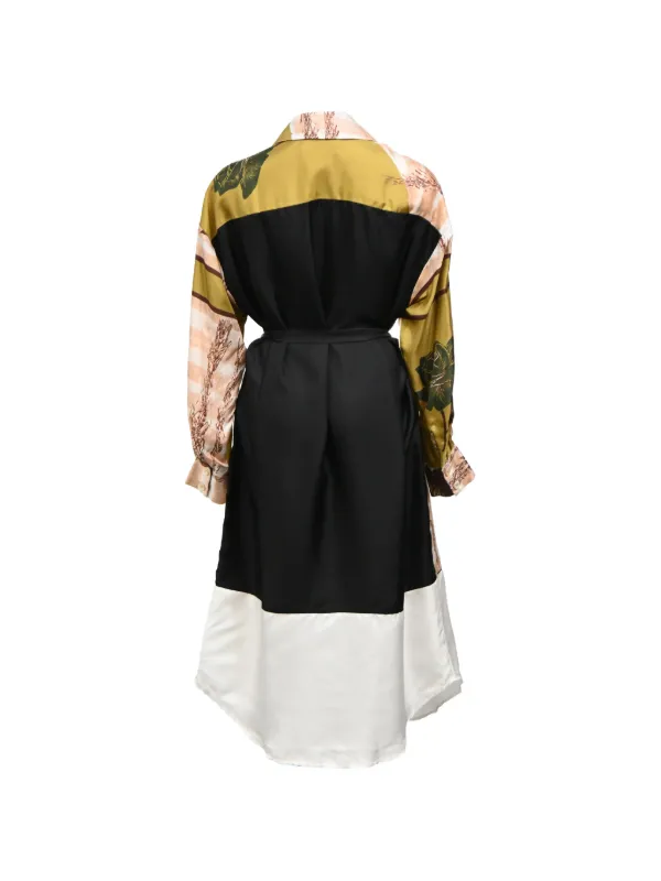 rachel comey silk dress Rachel Comey Toga Dress Brown  Beklina