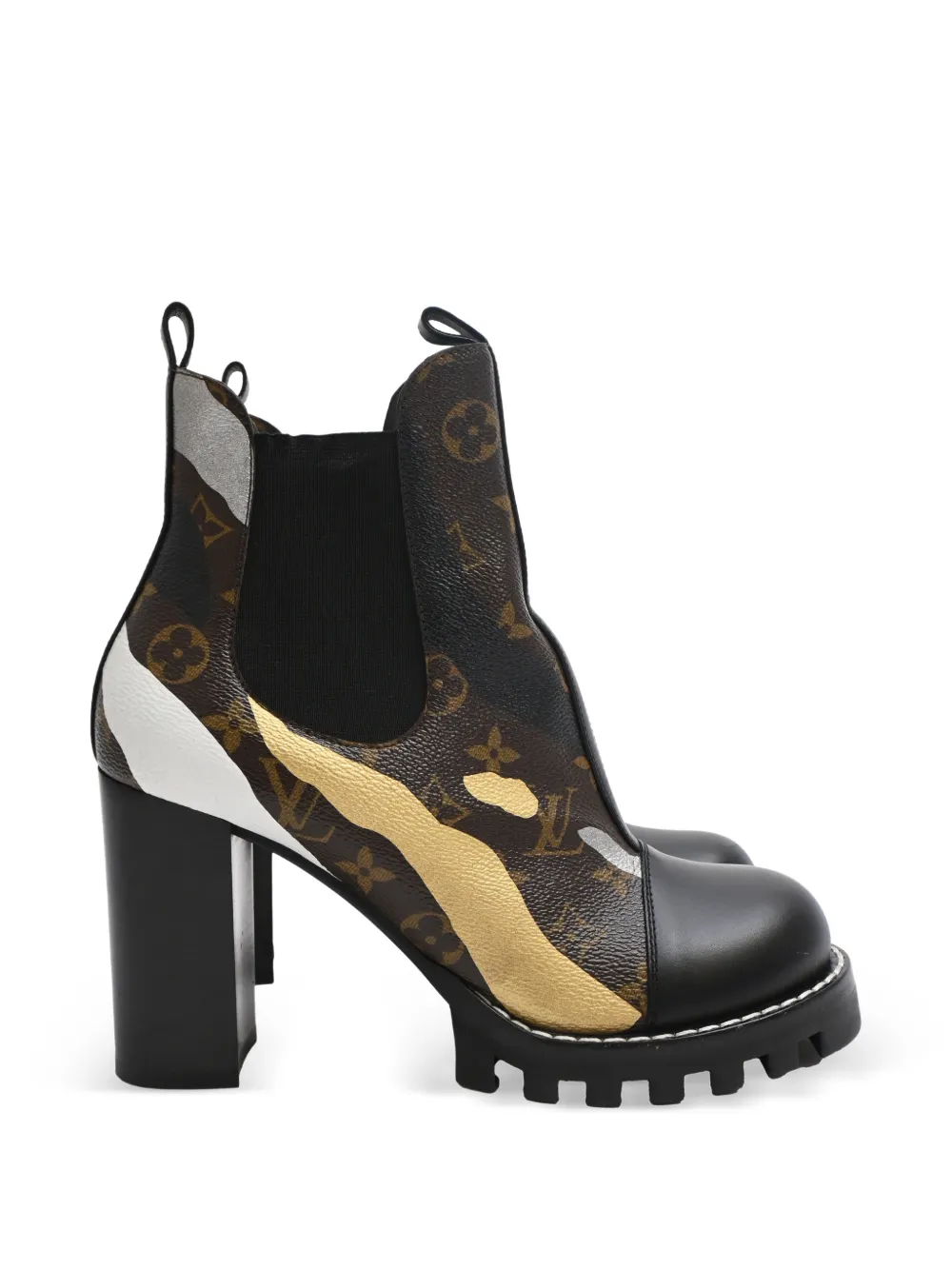 Louis Vuitton Pre-Owned x League of Legends 2019 Star Trail ankle boots - Braun