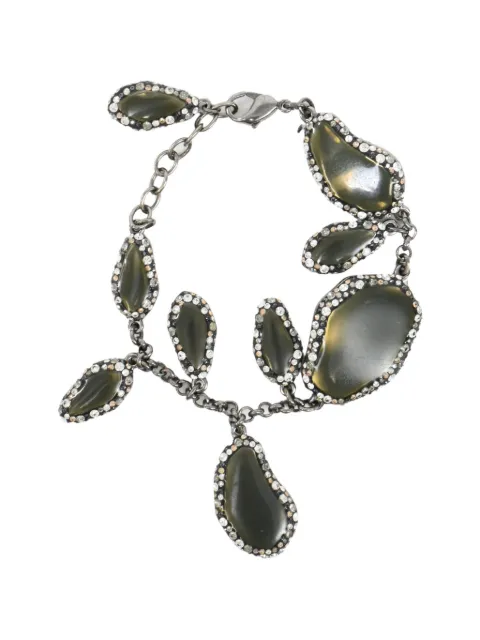 Swarovski Vintage Rhinestone crystal-embellished bracelet