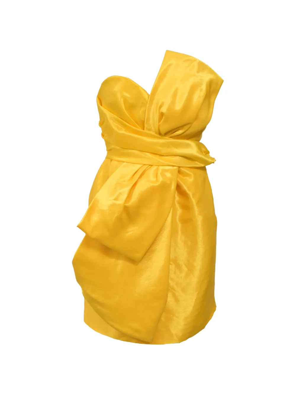 Moschino Pre-Owned Couture bow-detail dress - Giallo