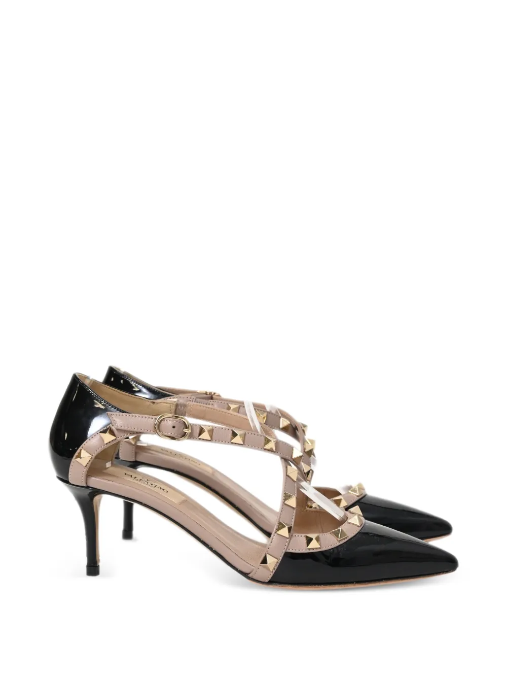 Valentino Garavani Pre-Owned Rockstud D'Orsay pumps - Nero