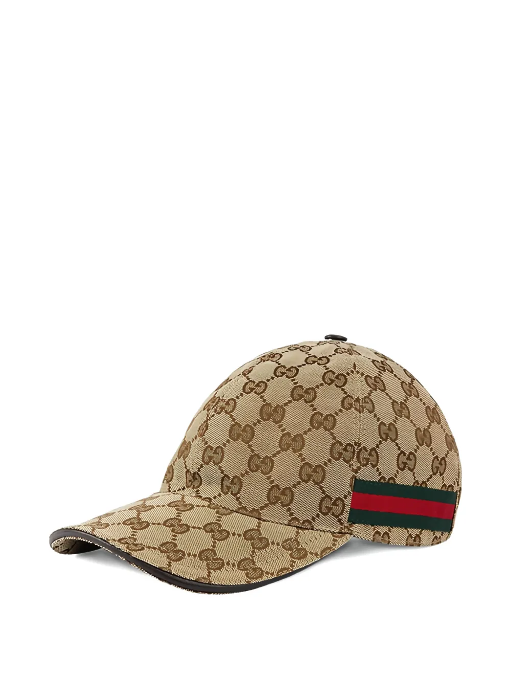 Gucci Gg-jacquard Baseball Cap In Brown