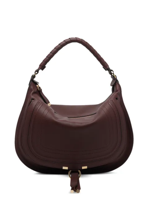 Chloé Marcie stitch-detail shoulder bag