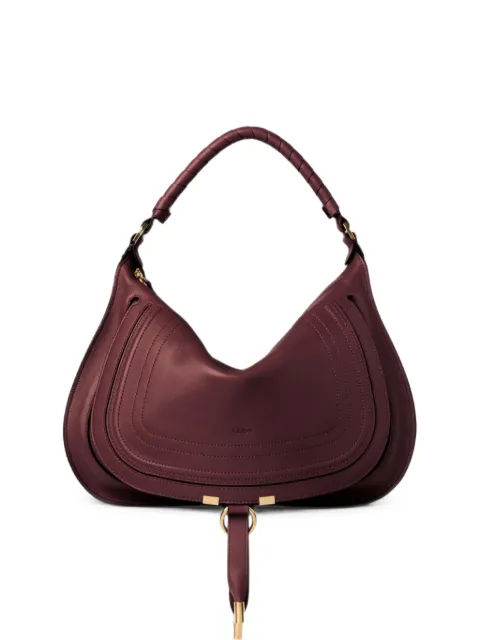 Chloé Marcie stitch-detail shoulder bag