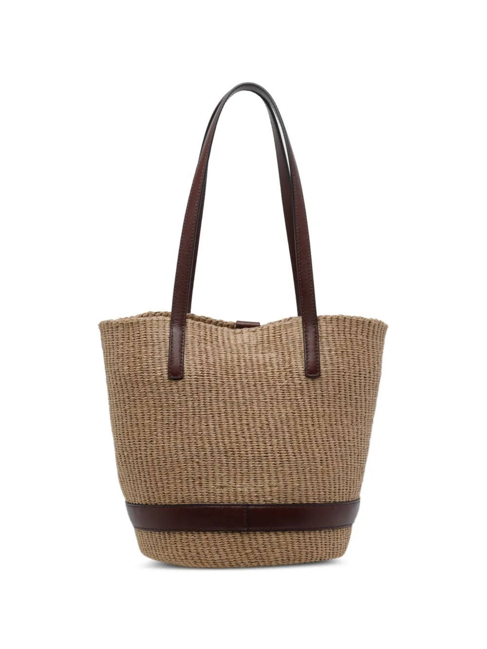  Chloé Borsa Tote Charms Con Logo - Toni Neutri 
