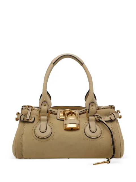Chloé bolso de mano Paddington de ante