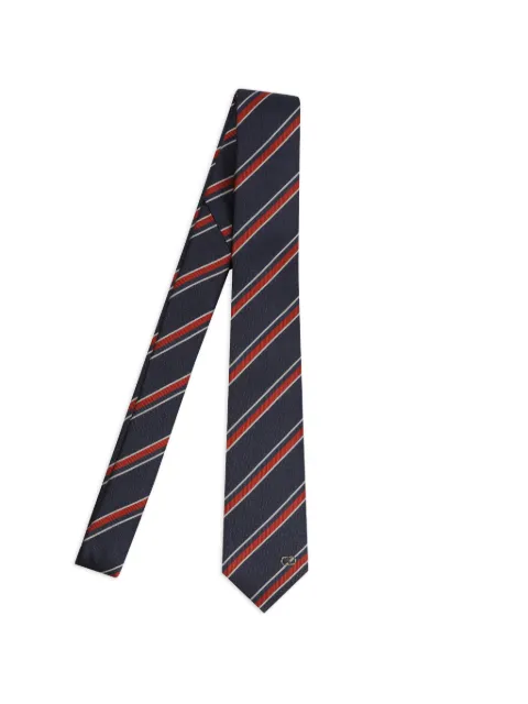 Valentino Garavani Valantie striped silk tie