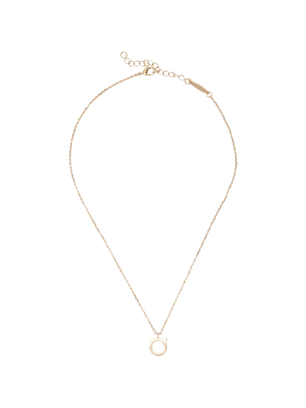 Ferragamo Gancini charm necklace - Oro