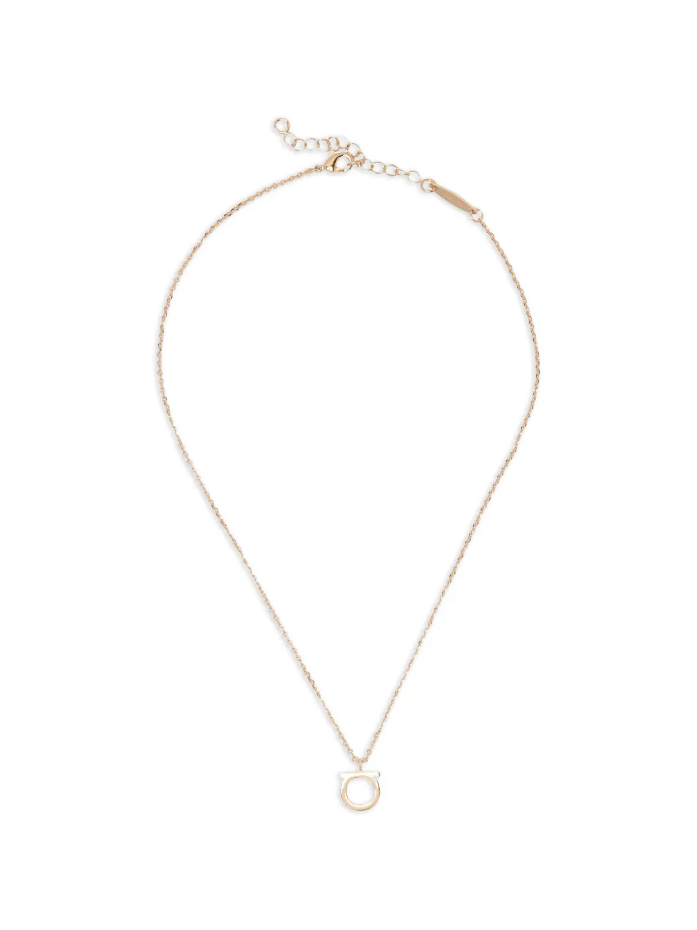 Ferragamo Gancini charm necklace - Oro