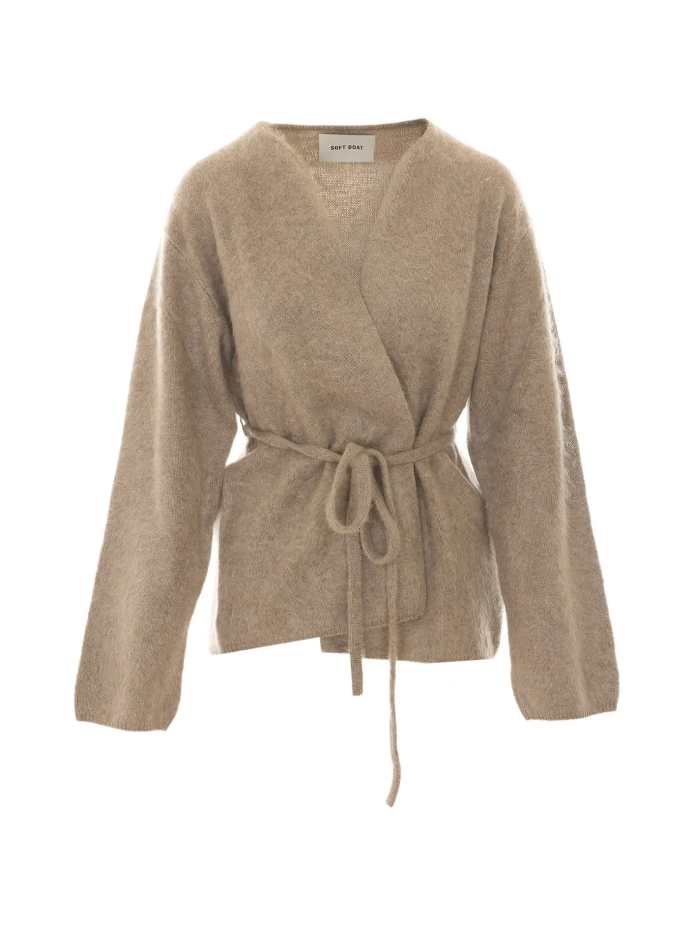 Soft Goat cashmere cardigan - Toni neutri