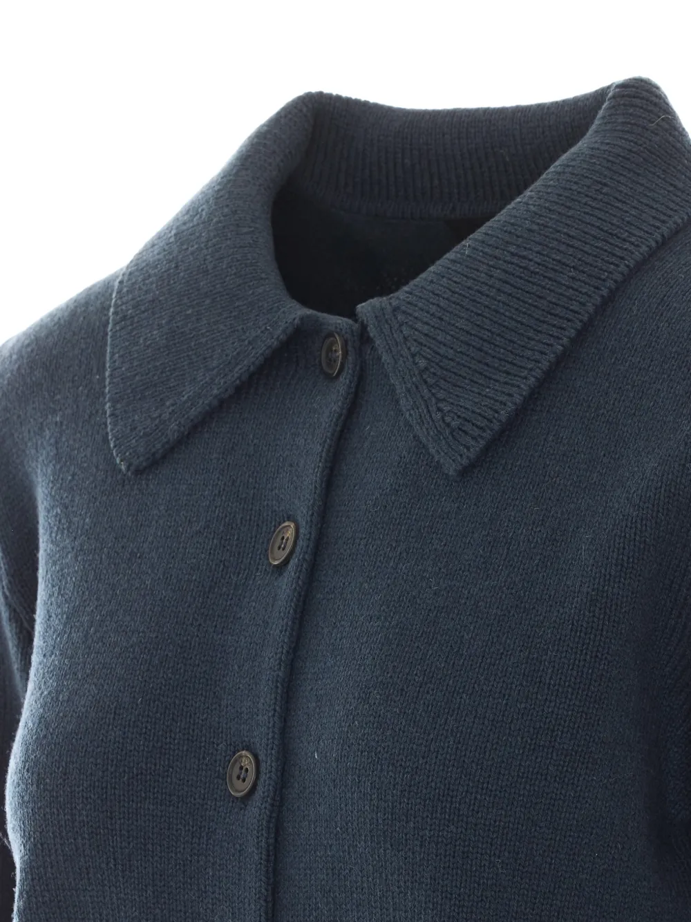 A.P.C. Button-up vest Blauw