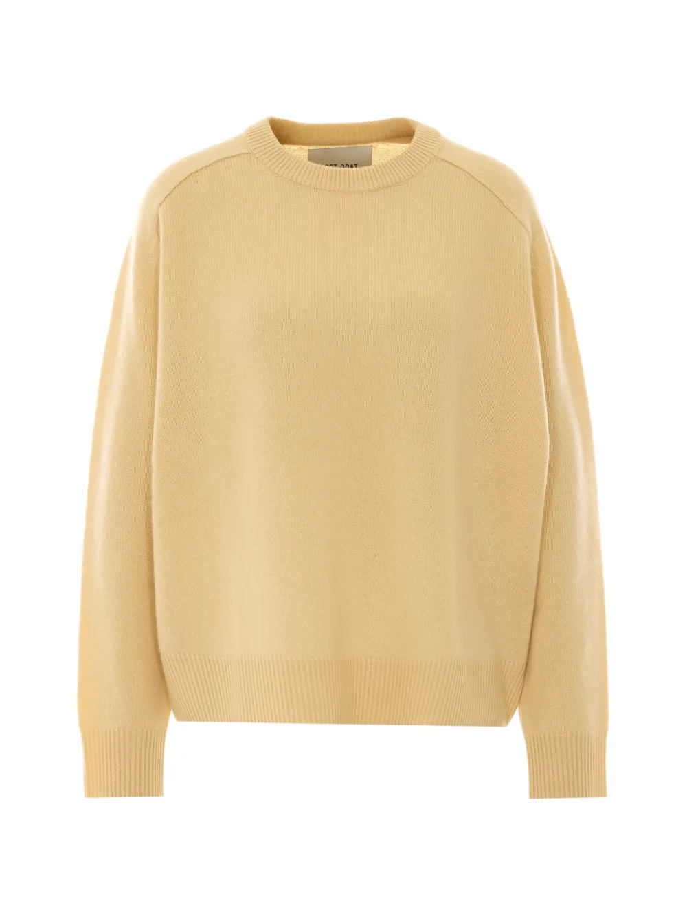 Soft Goat cashmere sweater - Giallo