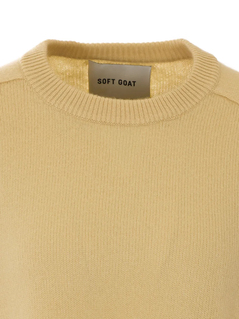 Soft Goat Kasjmier trui Geel