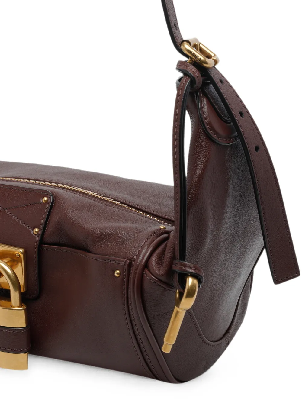 Chloé Kleine Paddington schoudertas Bruin