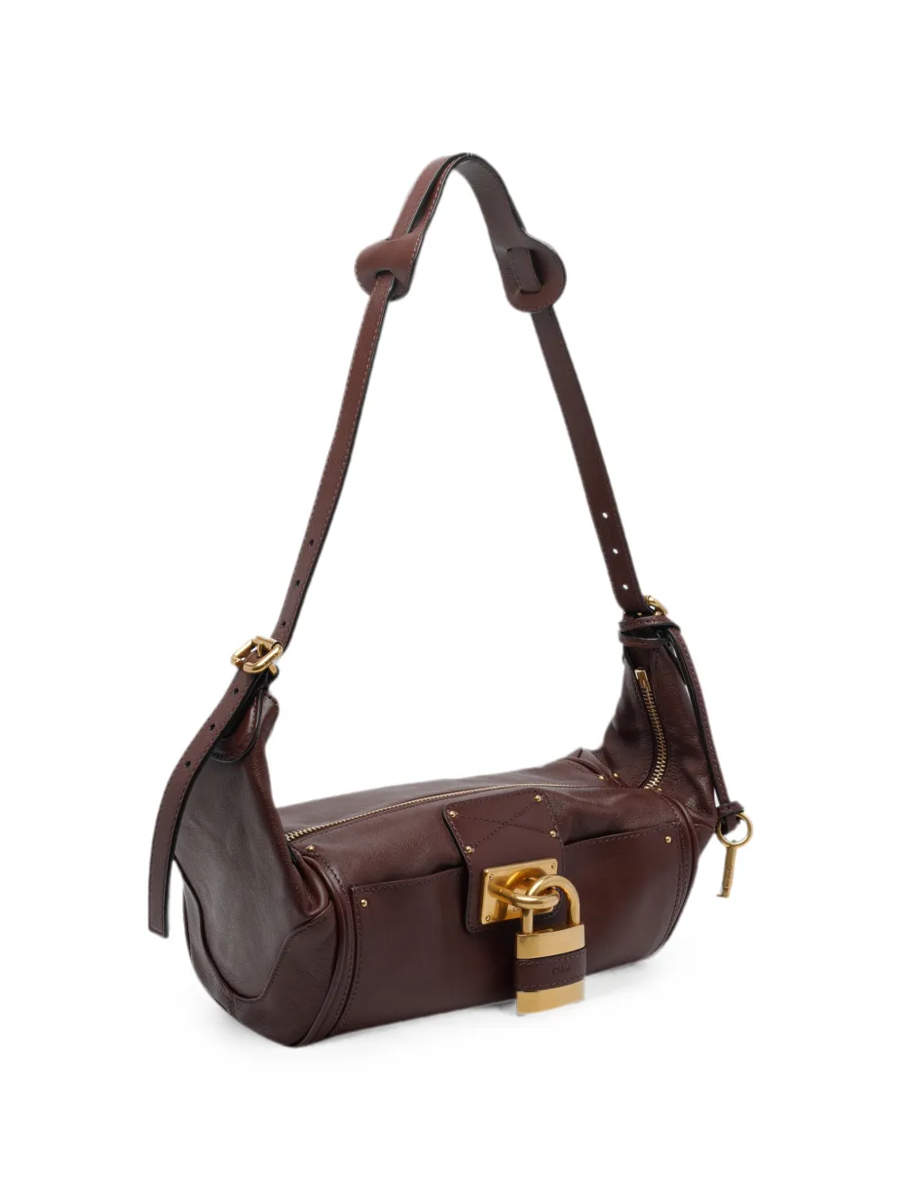 Chloé Kleine Paddington schoudertas Bruin