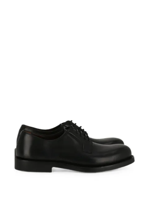 Ferragamo leather derby shoes