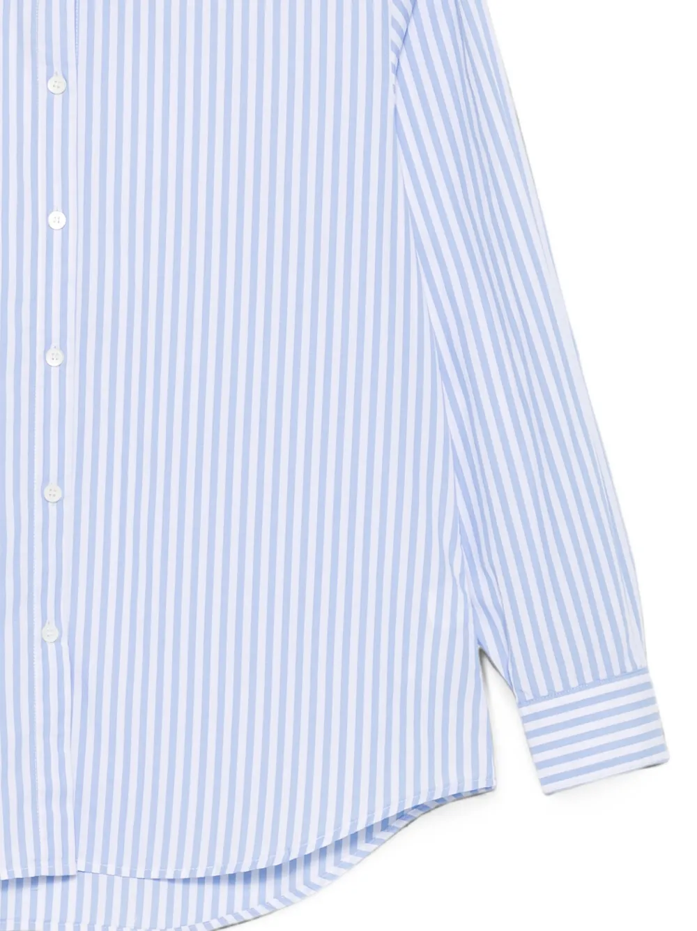 MC2 Saint Barth x Peanuts Brigitte Embry gestreepte blouse Blauw