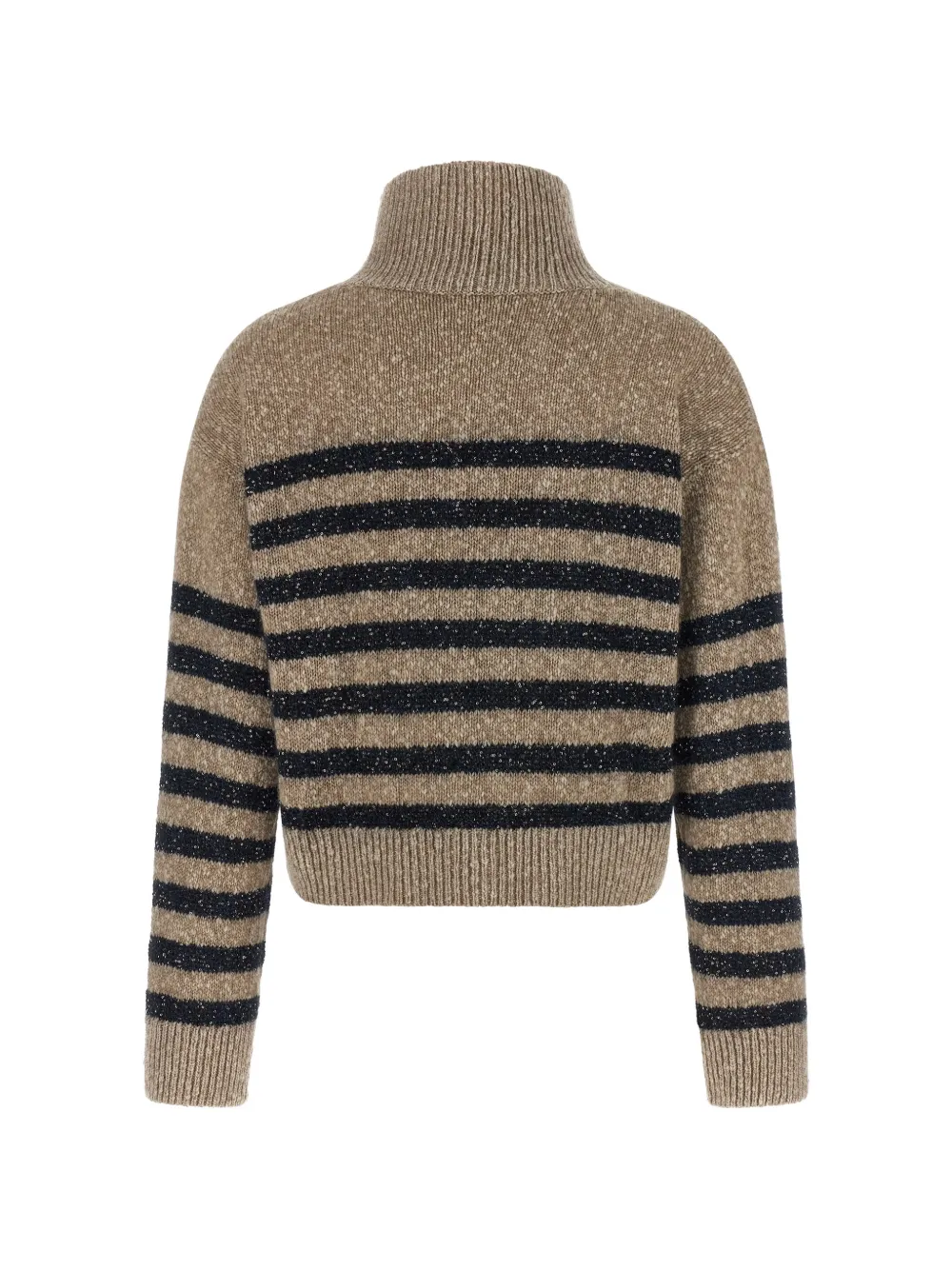 Brunello Cucinelli Trui met pailletten Beige
