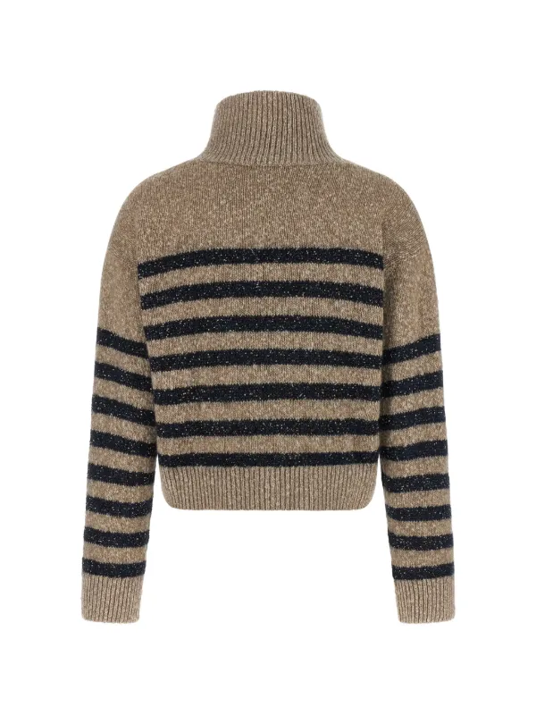 Brunello Cucinelli スパンコール セーター | ニュートラル | FARFETCH JP