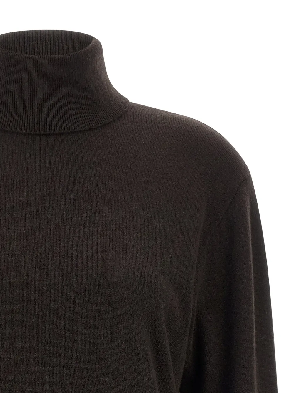 Brunello Cucinelli Trui met hoge hals Bruin