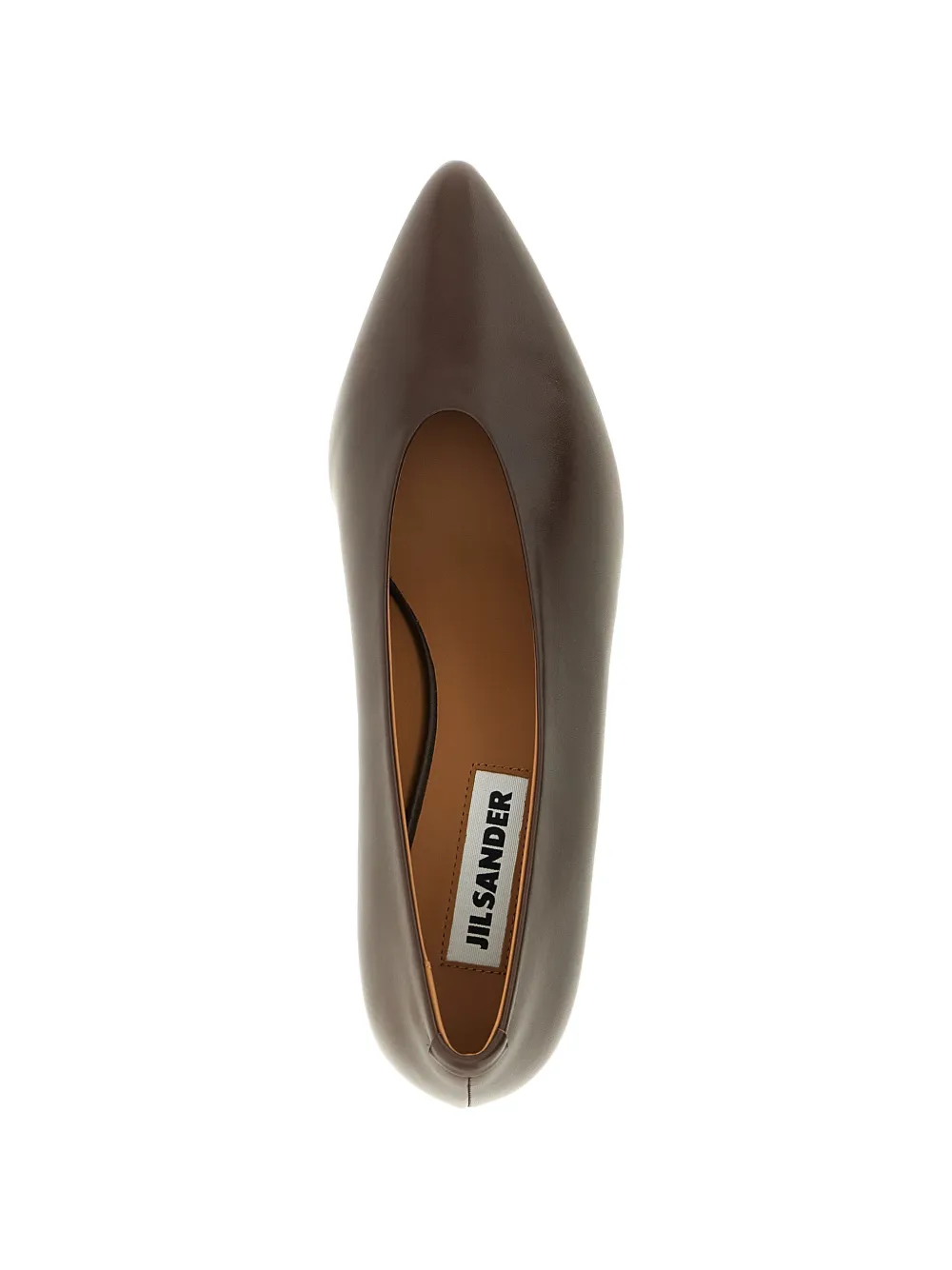 Jil Sander Arc arched-heel pumps Bruin