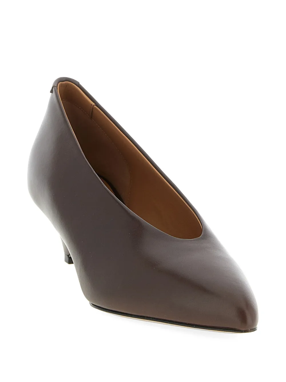 Jil Sander Arc arched-heel pumps Bruin