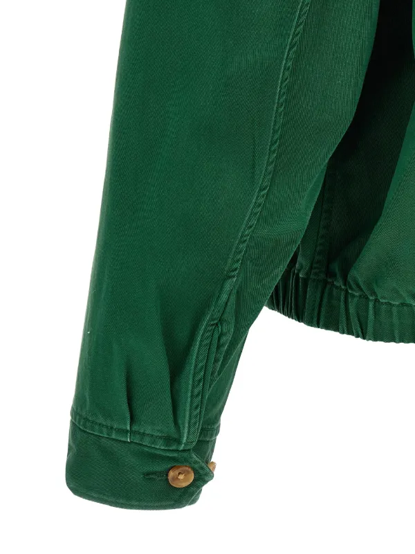 Polo Ralph Lauren Big Bayport cotton-twill Jacket | Green | FARFETCH