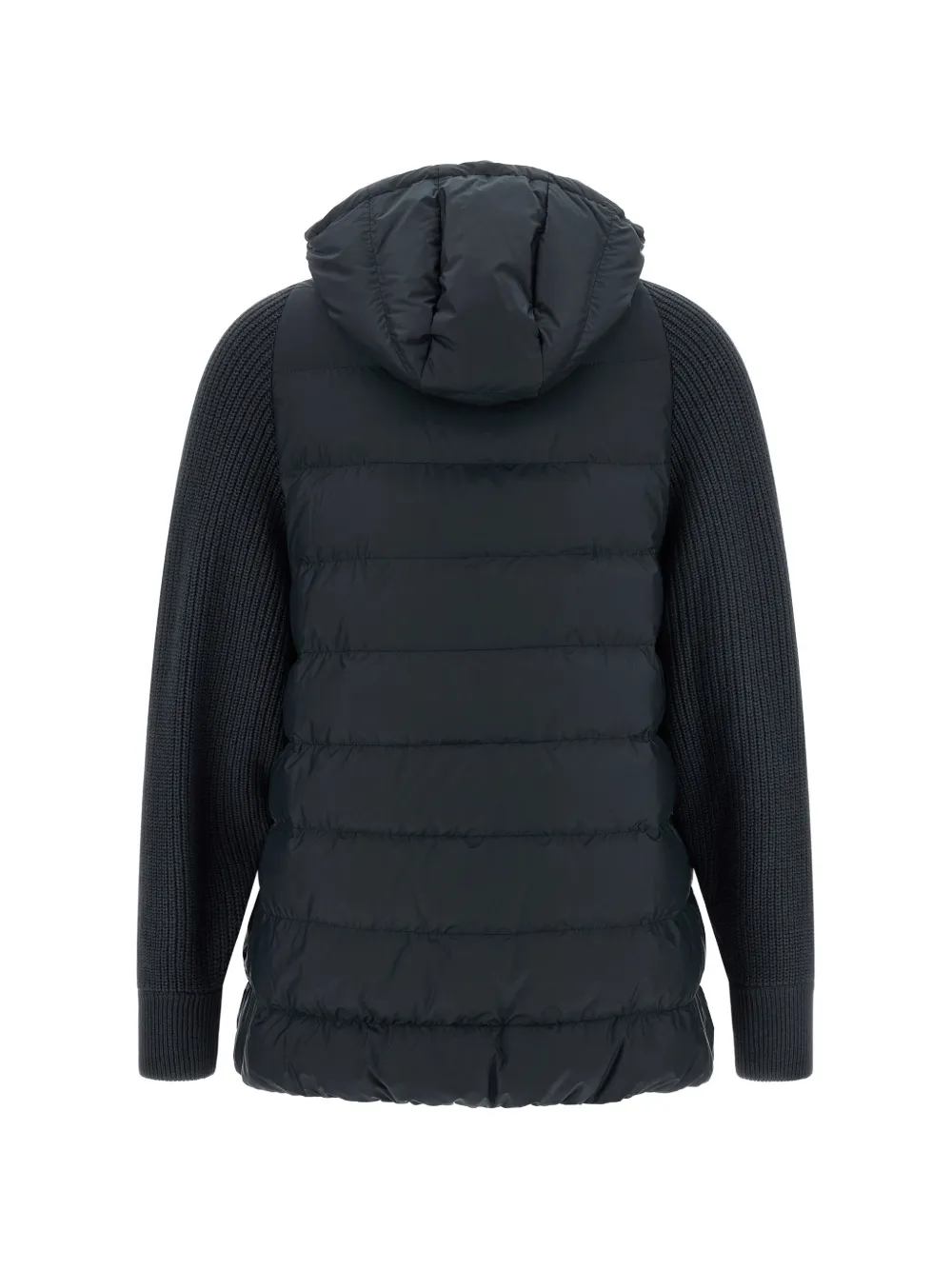 Brunello Cucinelli Gewatteerd donsjack Blauw