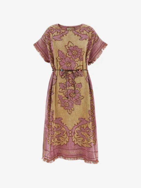 ZIMMERMANN Aster floral-jacquard midi dress