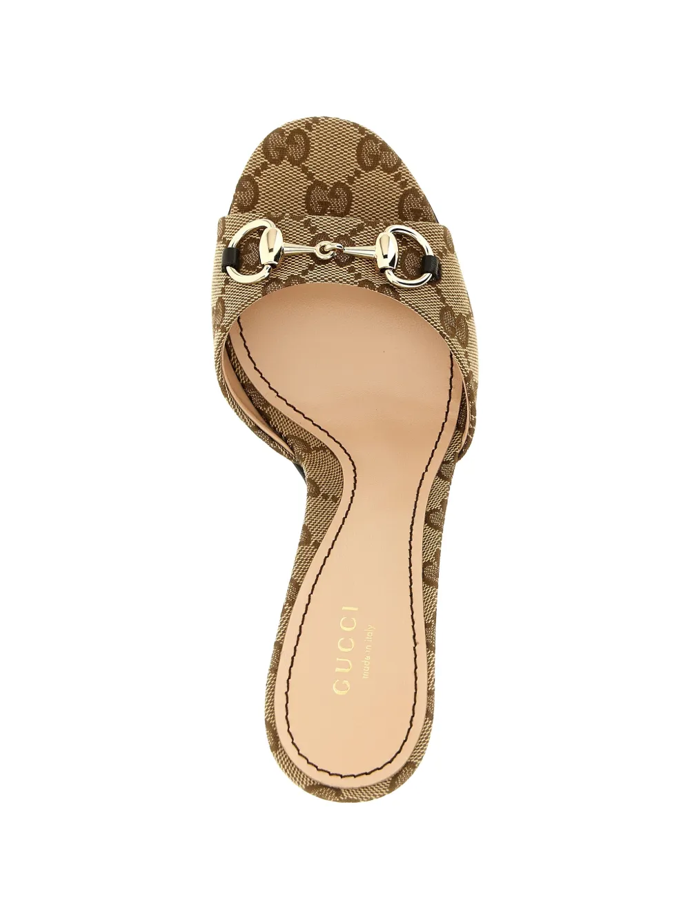 Gucci Morsetto GG sandals Beige