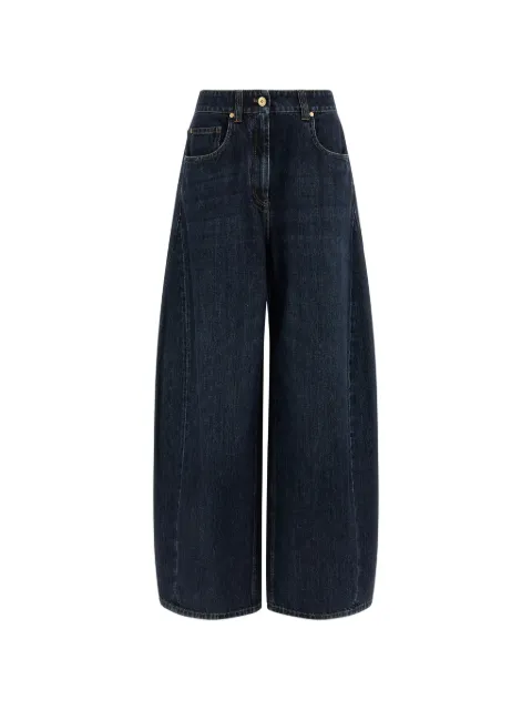 Brunello Cucinelli Monile-detail wide barrel jeans
