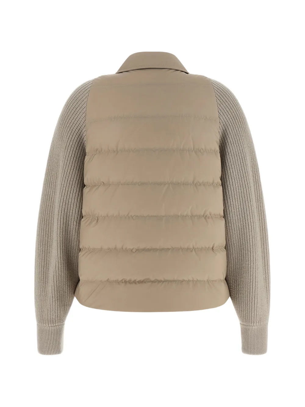 Brunello Cucinelli Jack met gewatteerd Monile-detail Bruin