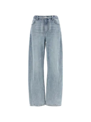 Alexander Wang ハイウエスト ジーンズ | ブルー | FARFETCH JP