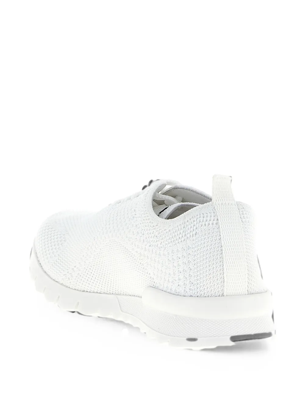 Kiton Fits knit sneakers Wit