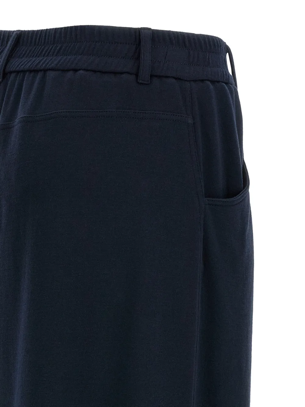 Brunello Cucinelli Broek met wijde pijpen Blauw