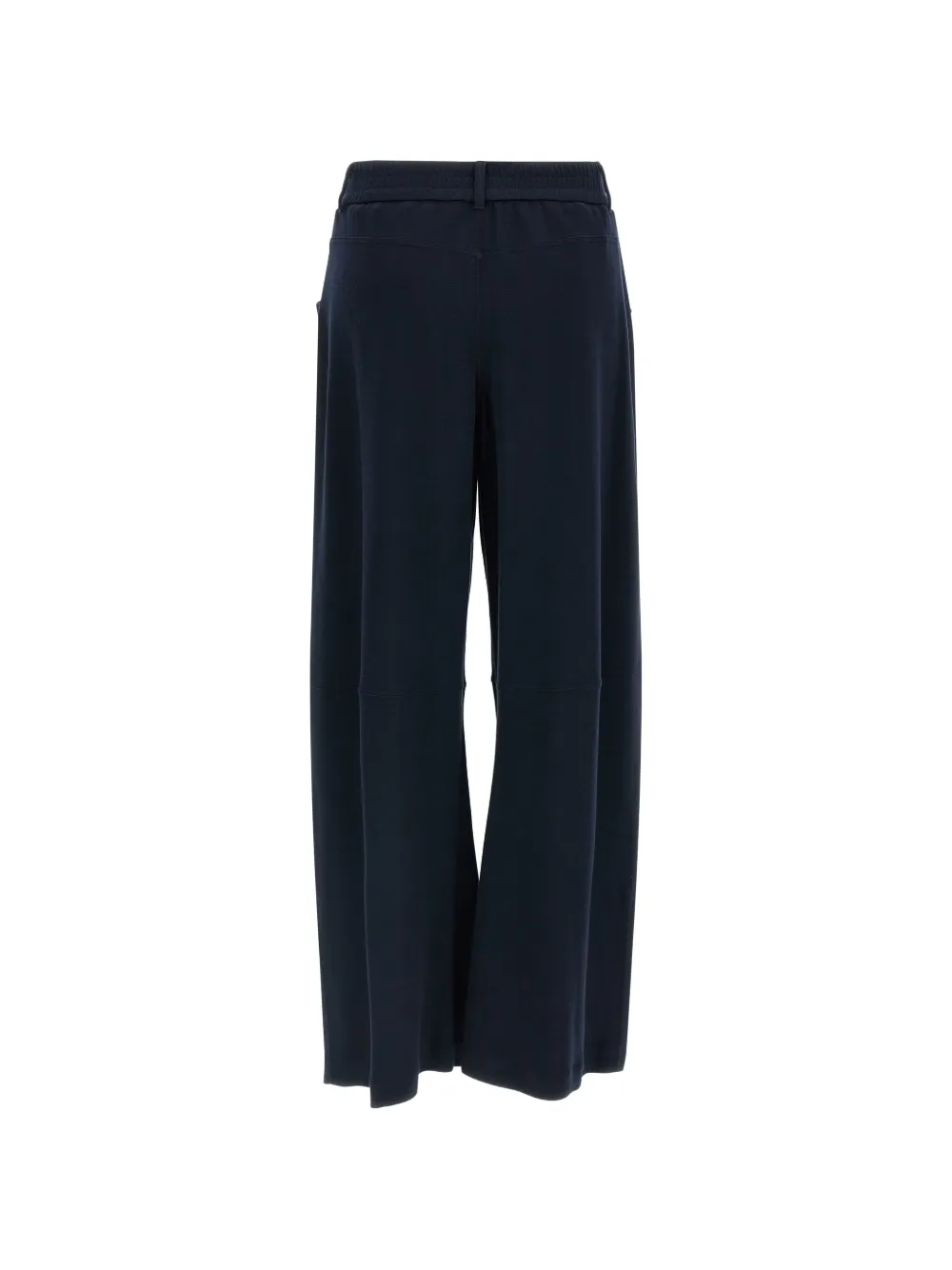 Brunello Cucinelli Broek met wijde pijpen Blauw