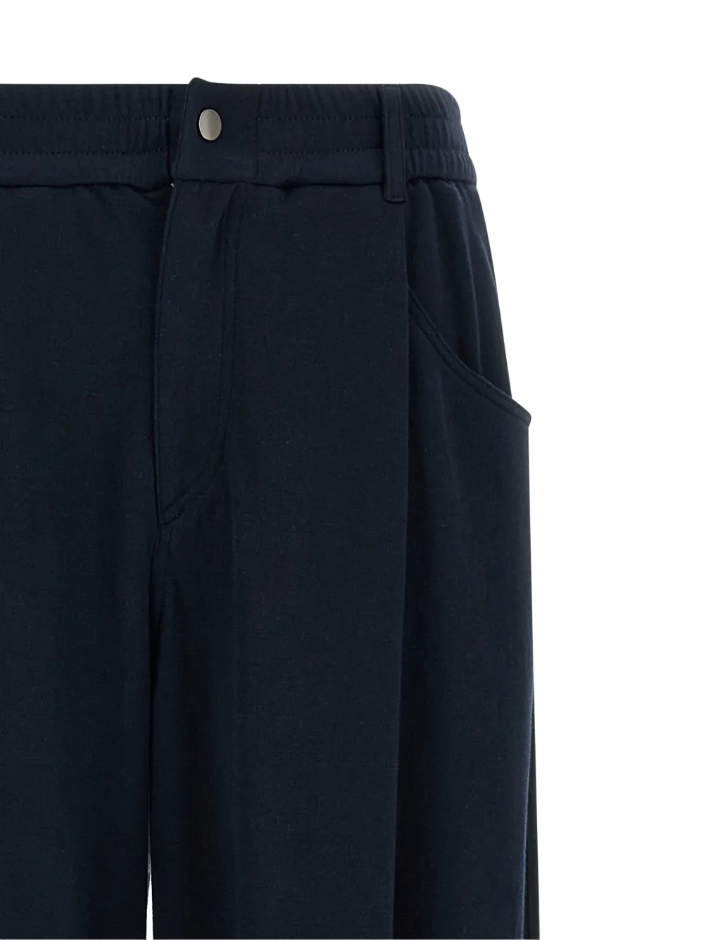 Brunello Cucinelli Broek met wijde pijpen Blauw