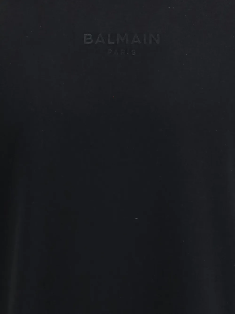 Balmain T-shirt met geborduurd logo Zwart