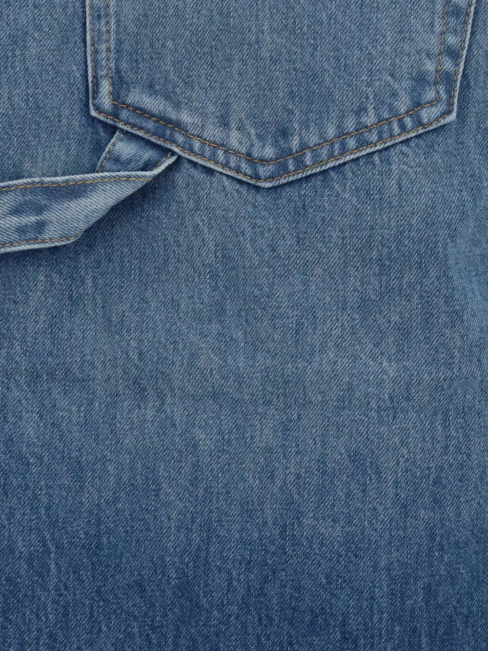 7 For All Mankind Shorts met wijde pijpen Blauw
