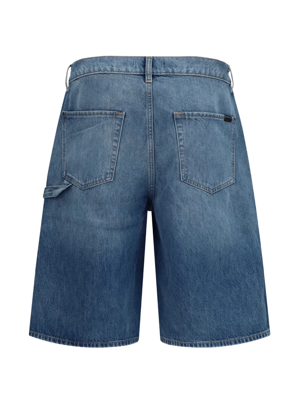 7 For All Mankind Shorts met wijde pijpen Blauw