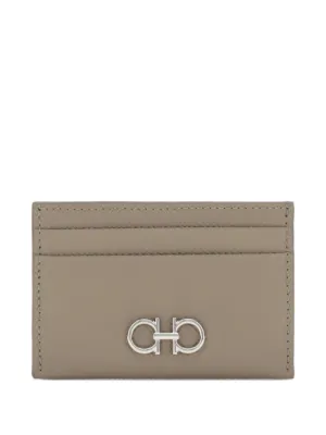 Ferragamo Logo Wallet | Brown | FARFETCH CA