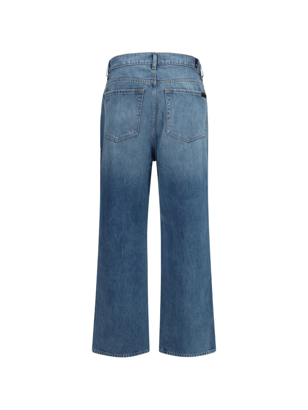 7 For All Mankind Jeans met wijde pijpen Blauw