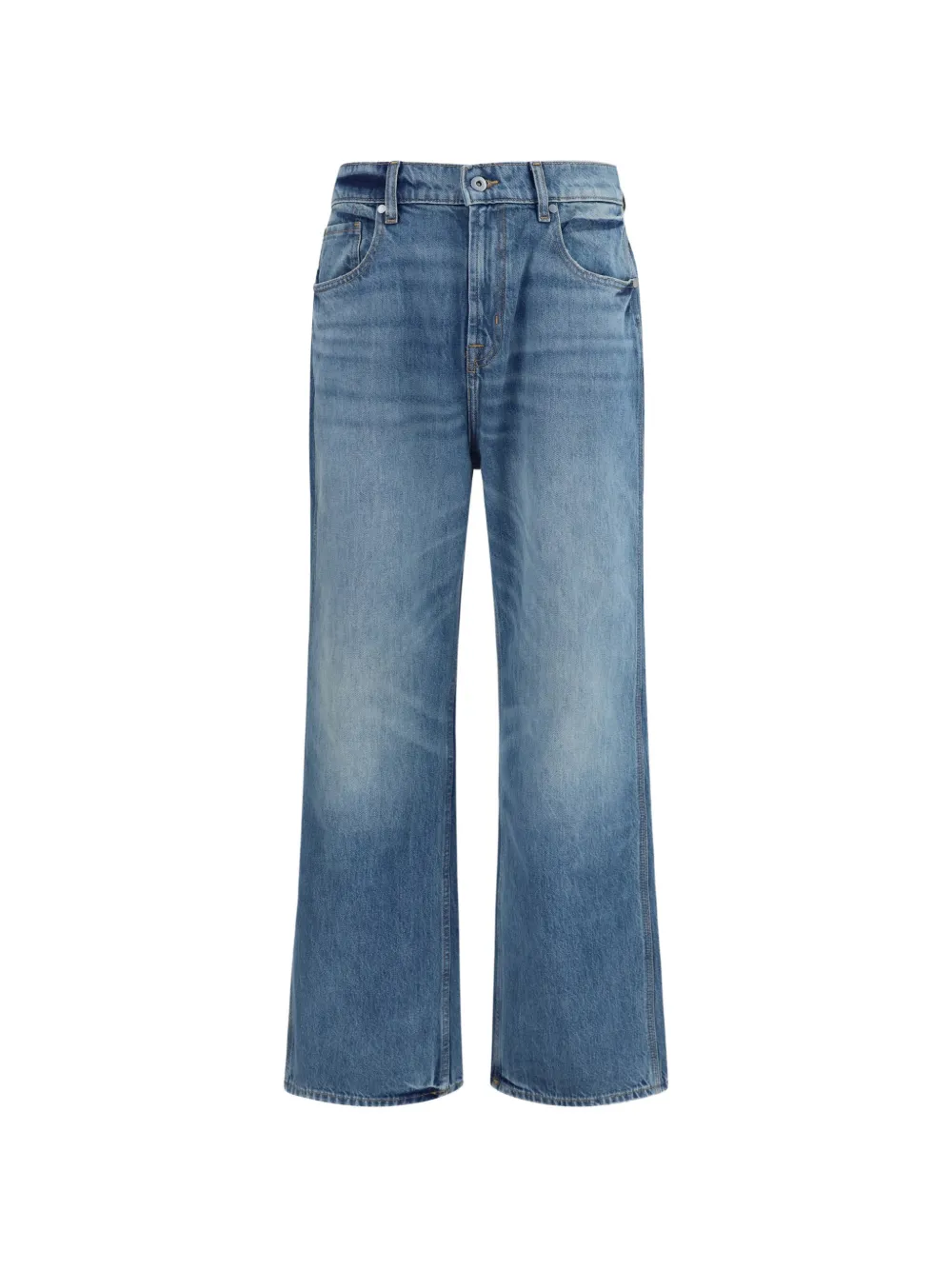 7 For All Mankind wide-leg jeans - Blu
