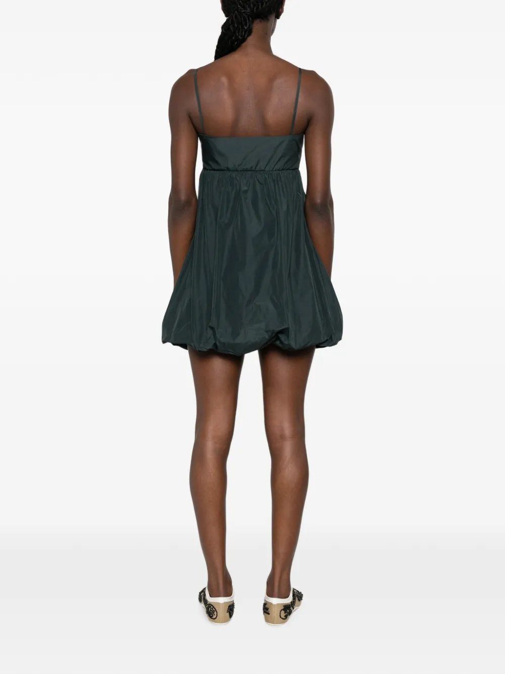 Marella Alamaro gesmockte mini-jurk Blauw