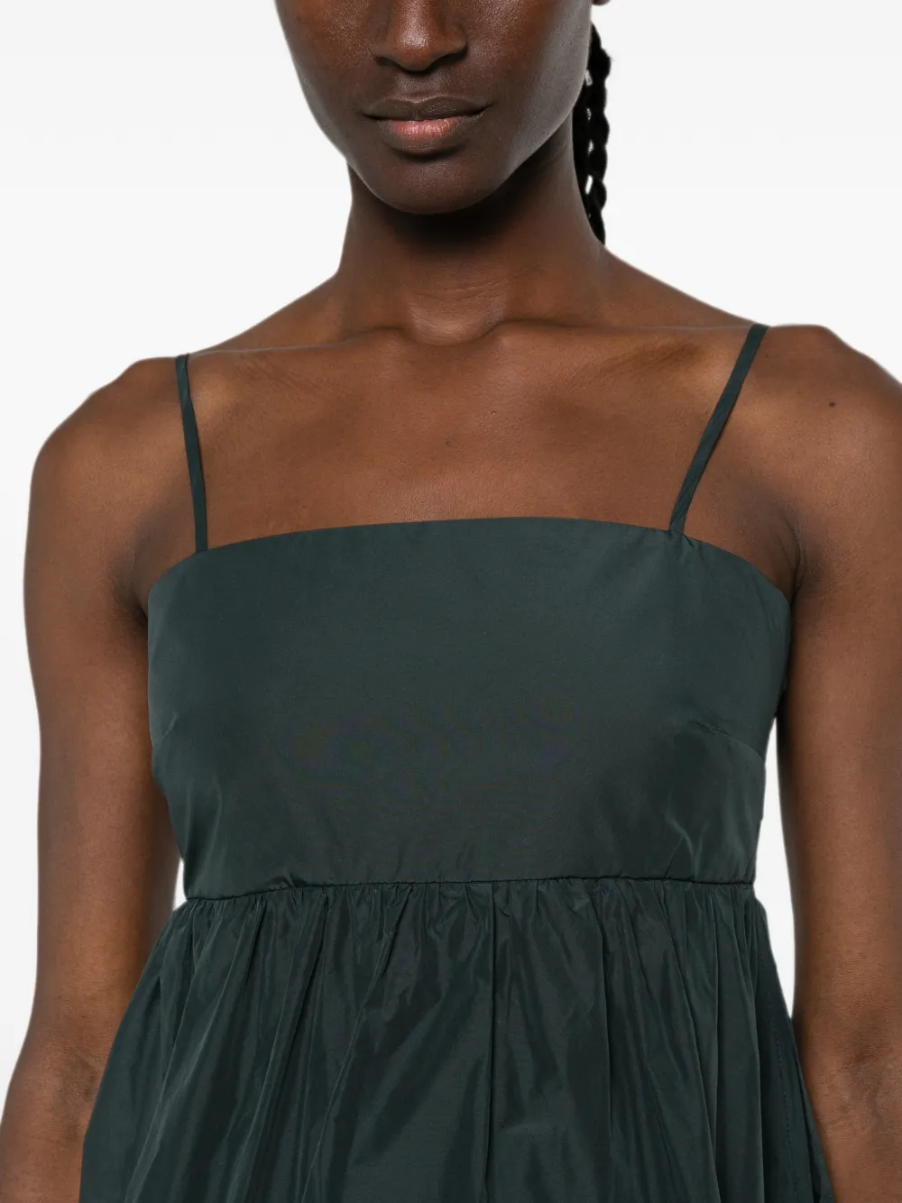 Marella Alamaro gesmockte mini-jurk Blauw
