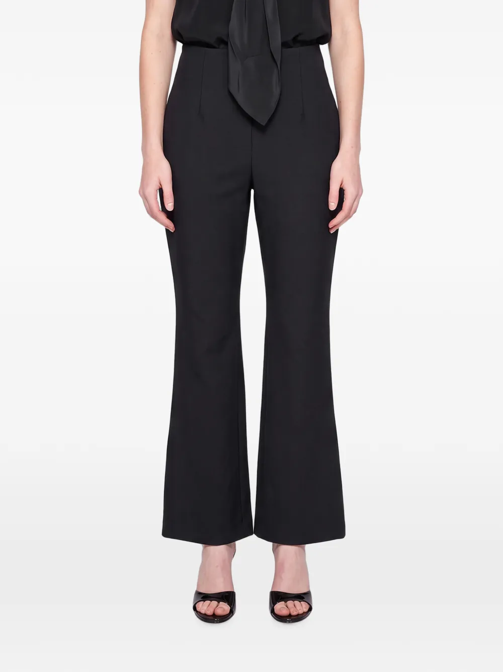 Wolford Scuba Tailor flared broek Zwart