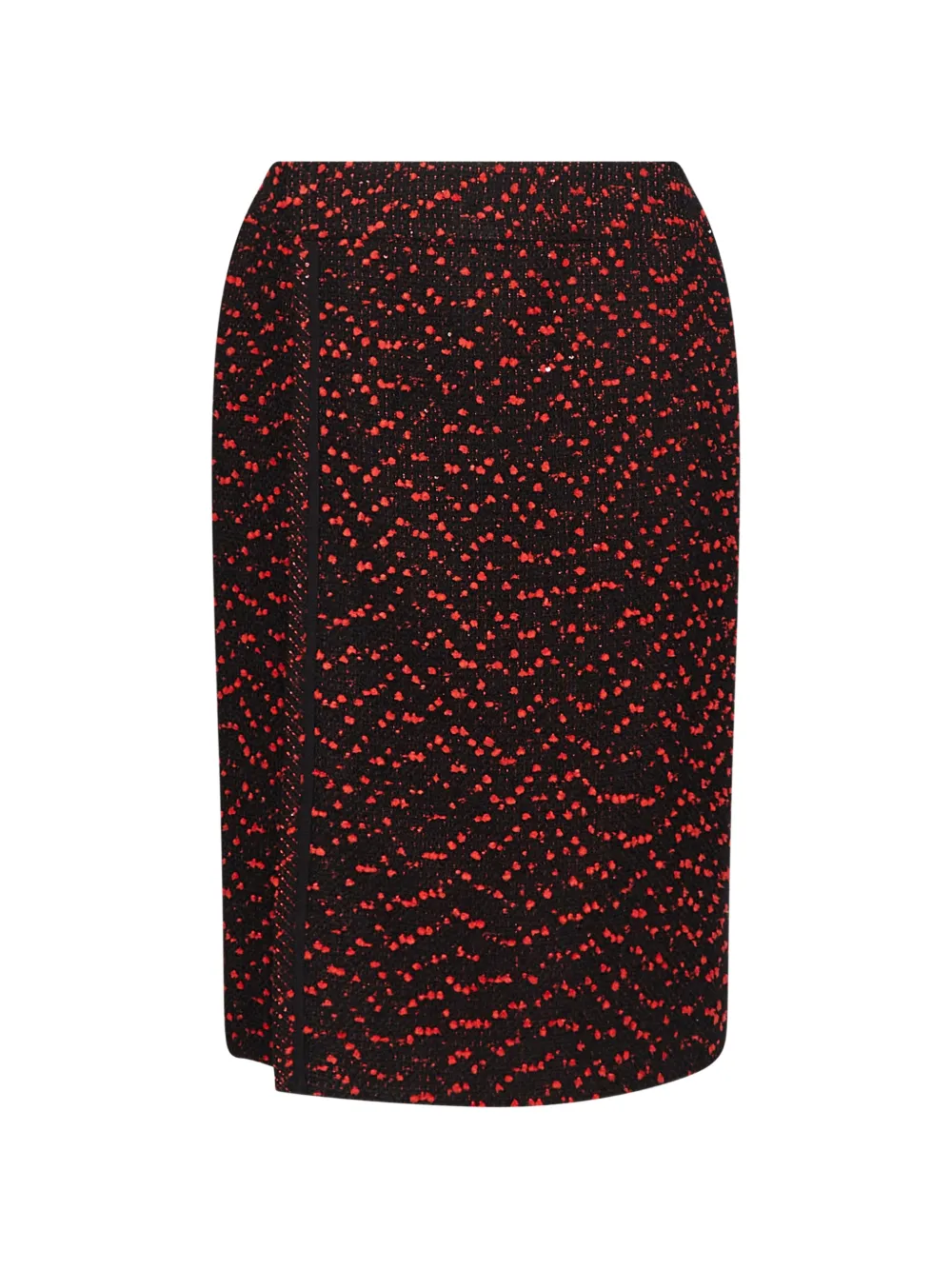 Elie Saab tweed midi skirt