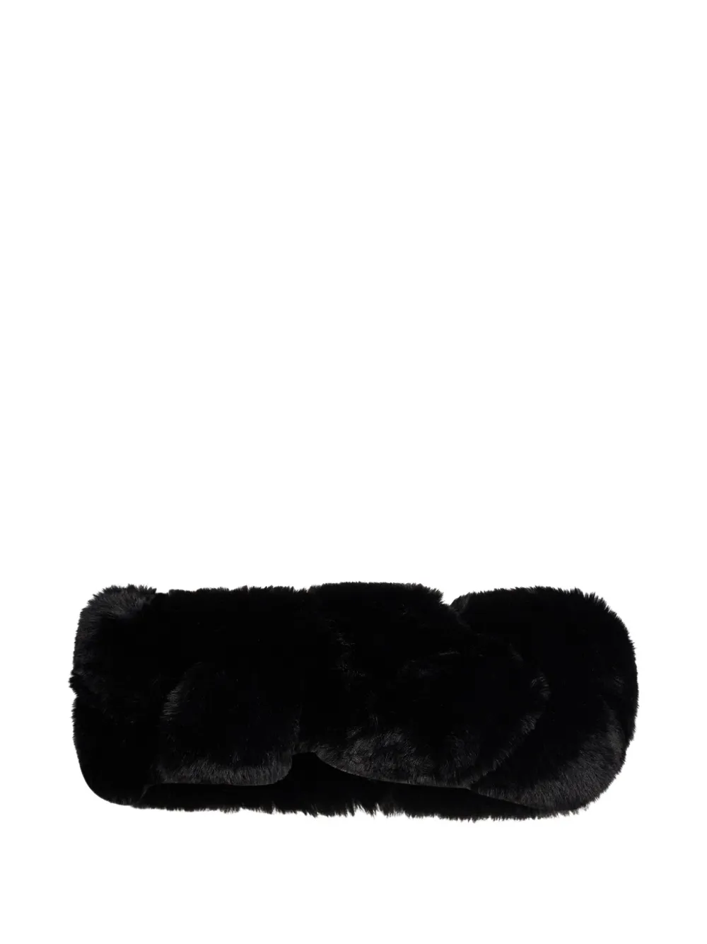 Magda Butrym faux-fur peplum-hem stole